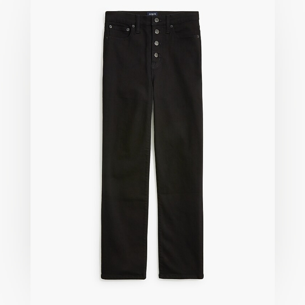 J. Crew Factory Women's High-Rise Stovepipe Jean in Signature Stretch+ Size 32